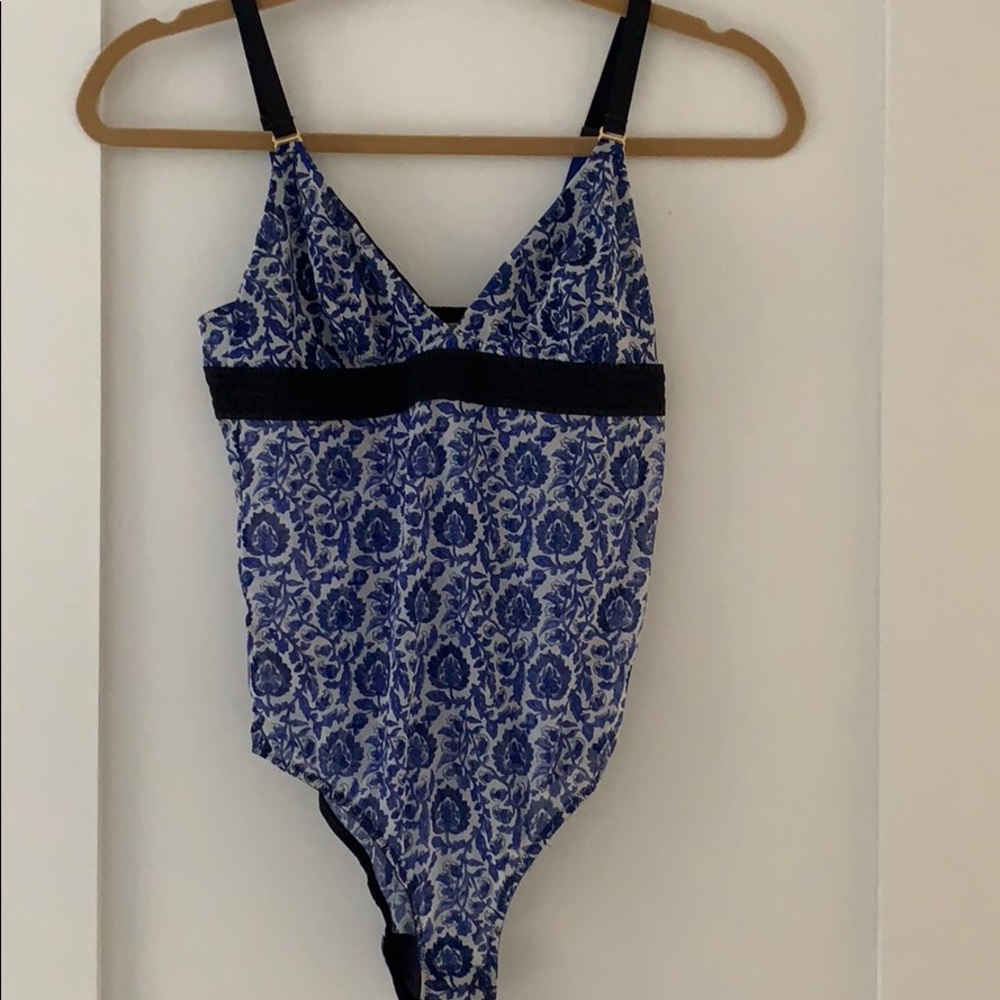 NWOT Stella McCartney Florence Fluttering mesh bodysuit M